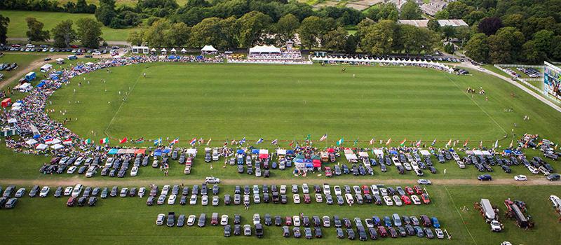 Aerial Photo of International Polo Grounds